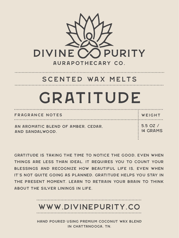 Gratitude Wax Melt