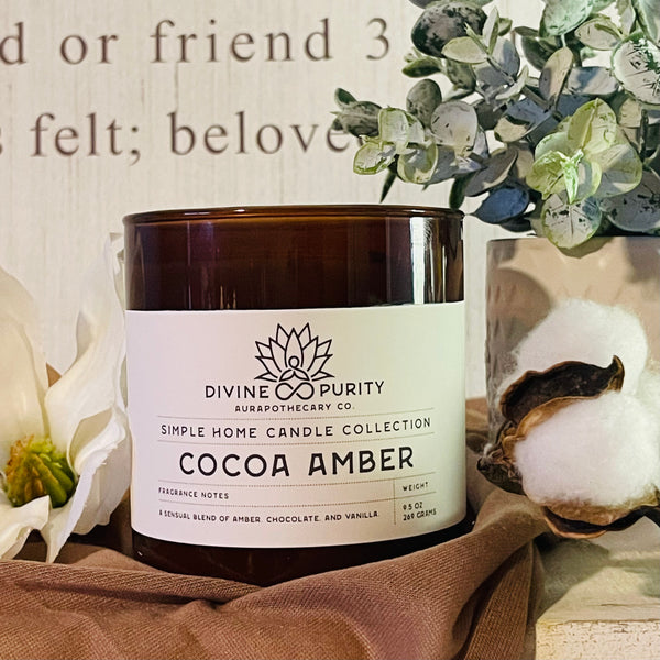 Cocoa Amber Candle