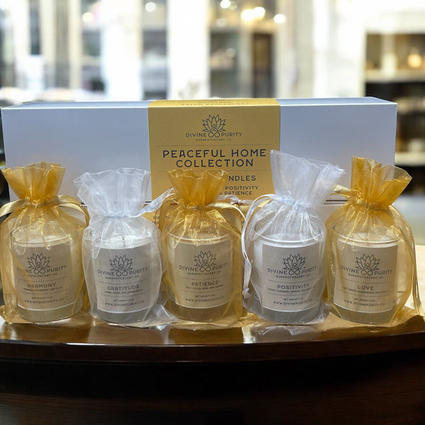 Peaceful Home Collection — Mini Candle Gift Set (Five 2 oz Candles)