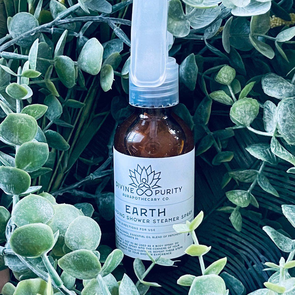 Earth Shower Steamer Spray – Divine Purity
