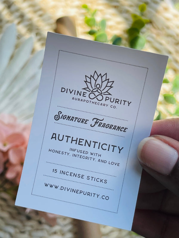 Authenticity *Signature Fragrance* Incense