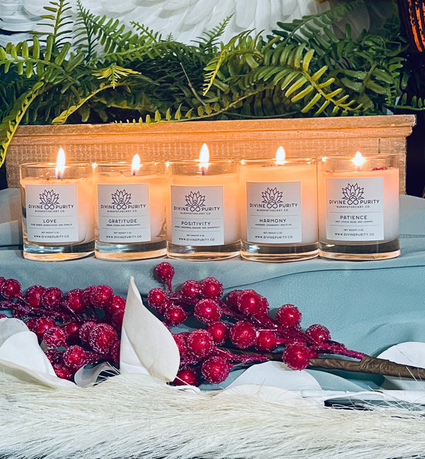 Peaceful Home Collection — Mini Candle Gift Set (Five 2 oz Candles)
