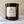 gratitude candle in previous packaging with white label