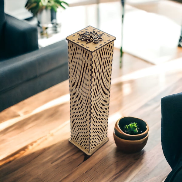 Custom Divine Purity Tower Incense Burner