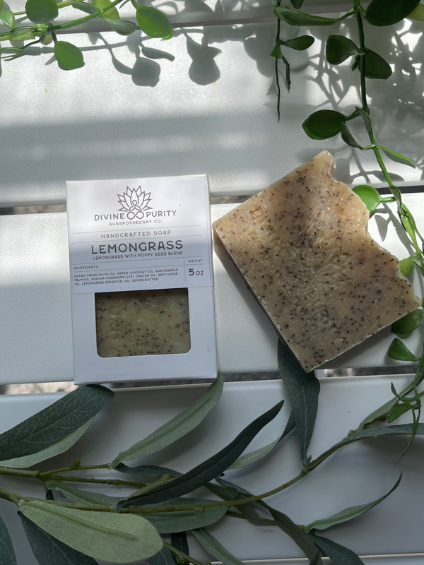 Lemongrass with Poppyseed Soap Bar