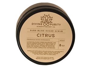 Citrus Aura Bliss Body Scrub (Lemon + Orange)