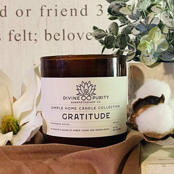 Gratitude Candle