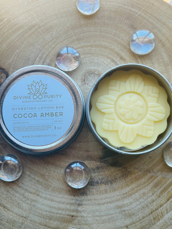 Cocoa Amber Lotion Bar