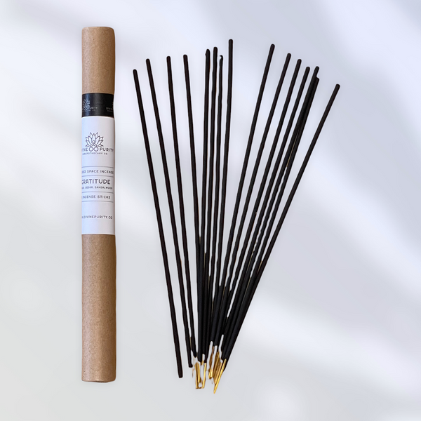 Gratitude ( Amber + Cedar + Sandalwood) Incense